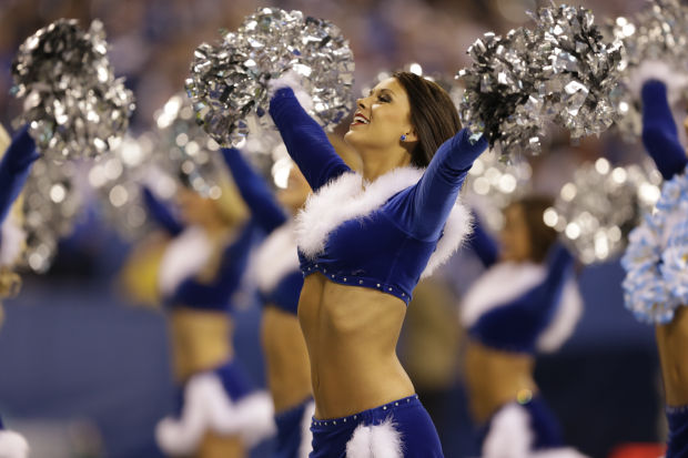 Colts cheerleaders